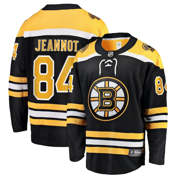 Tanner Jeannot Boston Bruins  Home Breakaway Jersey - Black