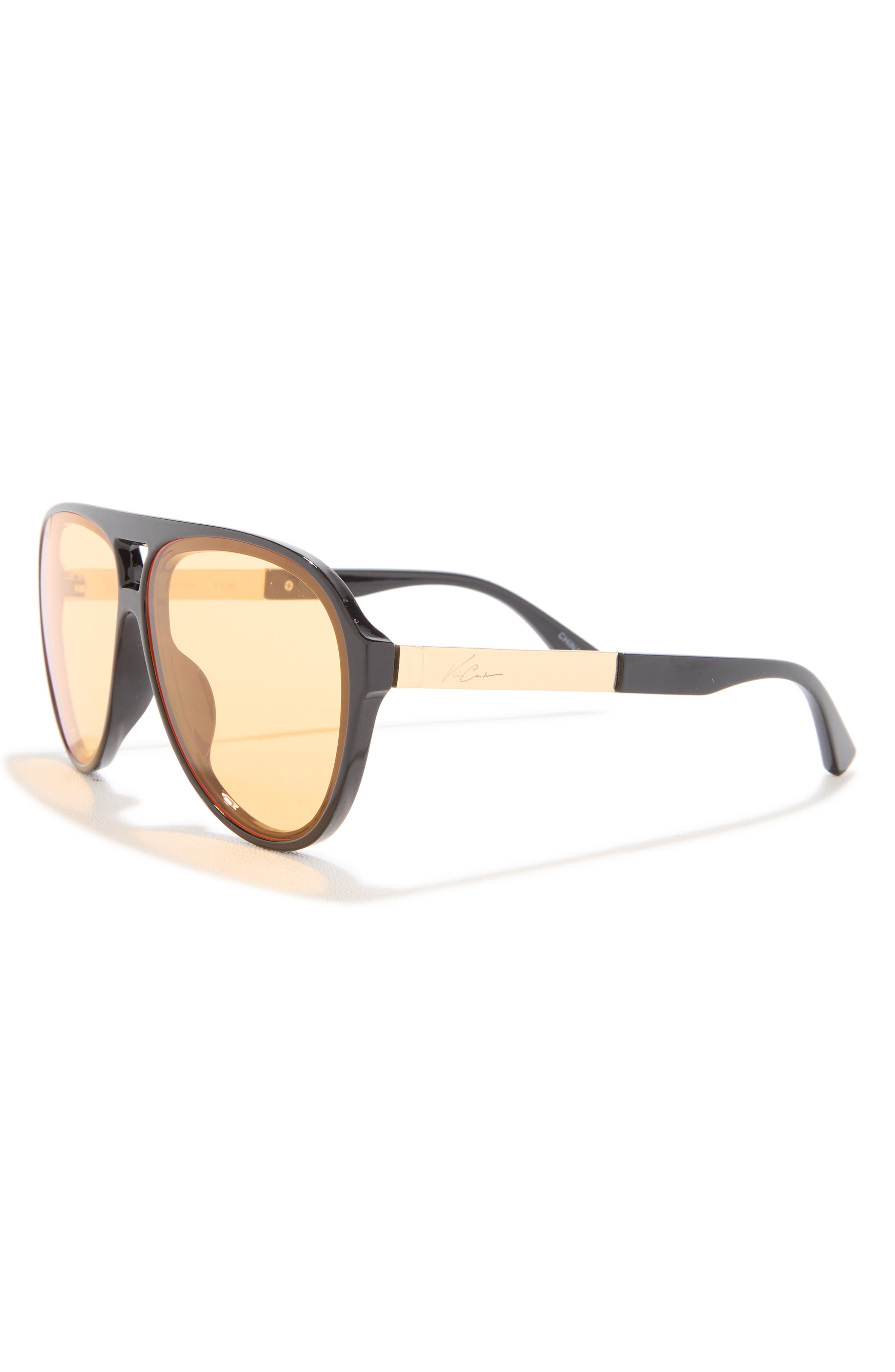 Vince Camuto 137mm Gradient Aviator Sunglasses
