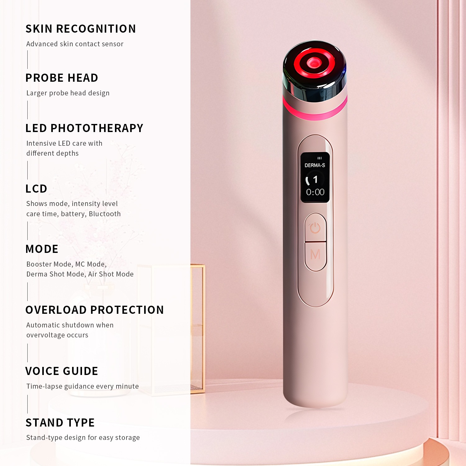 EMS Electric Eye Massager Microcurrent Skin Lifting Reduce Eye Wrinkles Remove Dark Circles Hot Vibration Beauty Device MRY604021