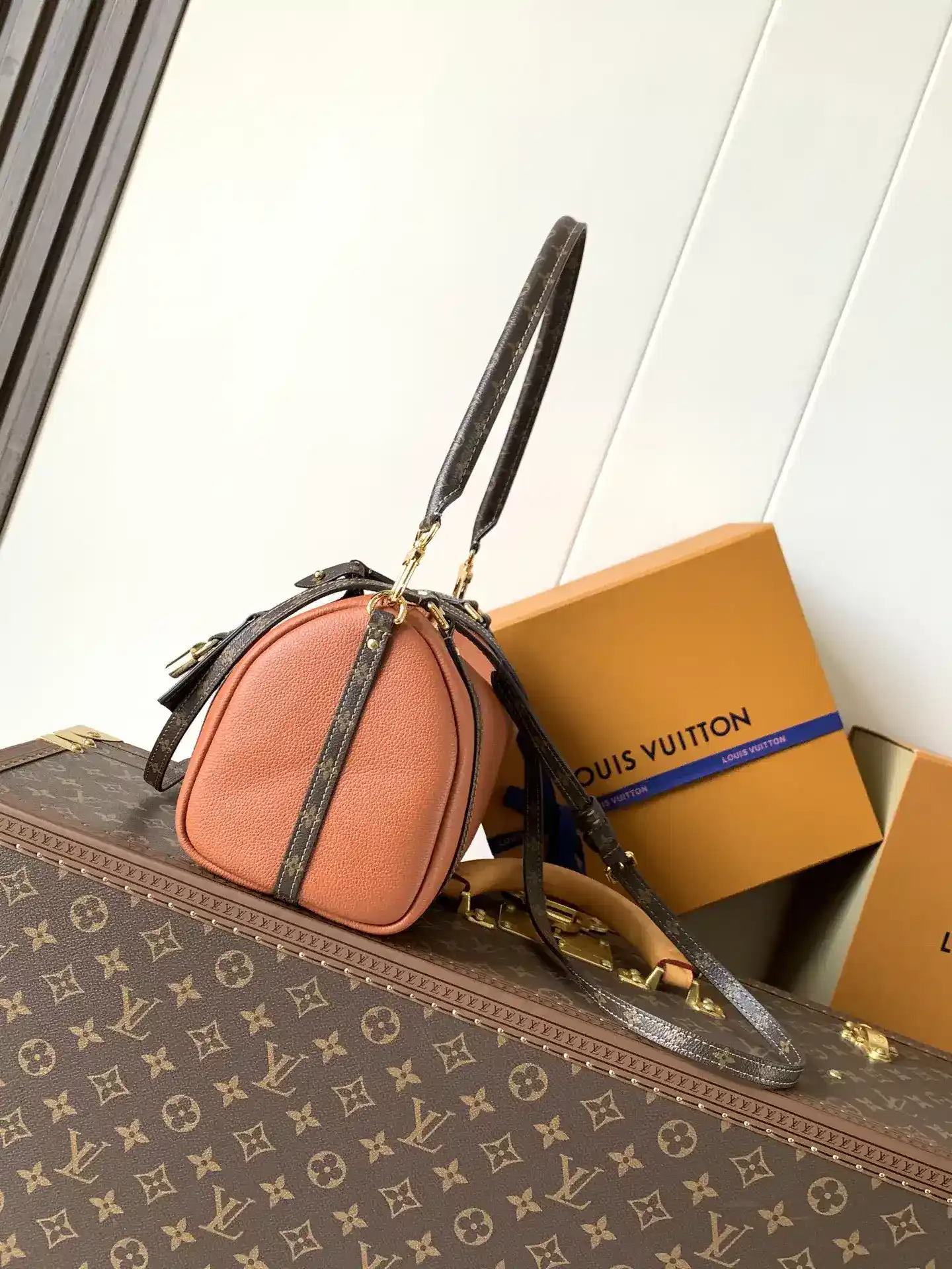 Louis Vuitton Black Keepall Monogram Canvas Top Handle Bag product photo from LabelPicks