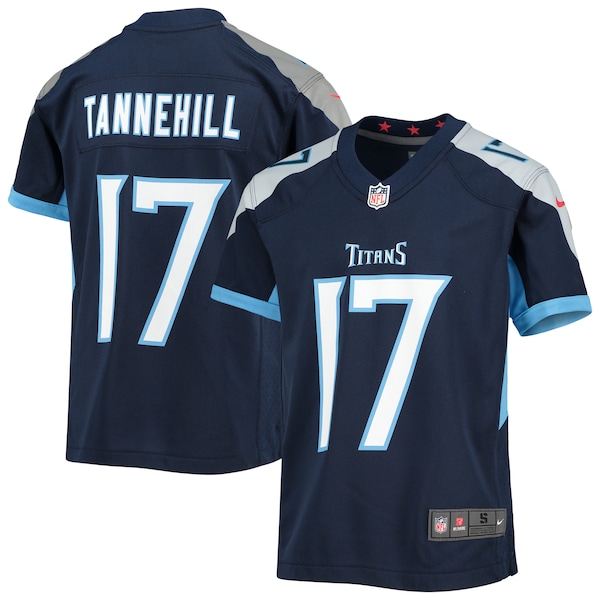 Ryan Tannehill Tennessee Titans Nike Youth Game Jersey - Navy/Light Blue