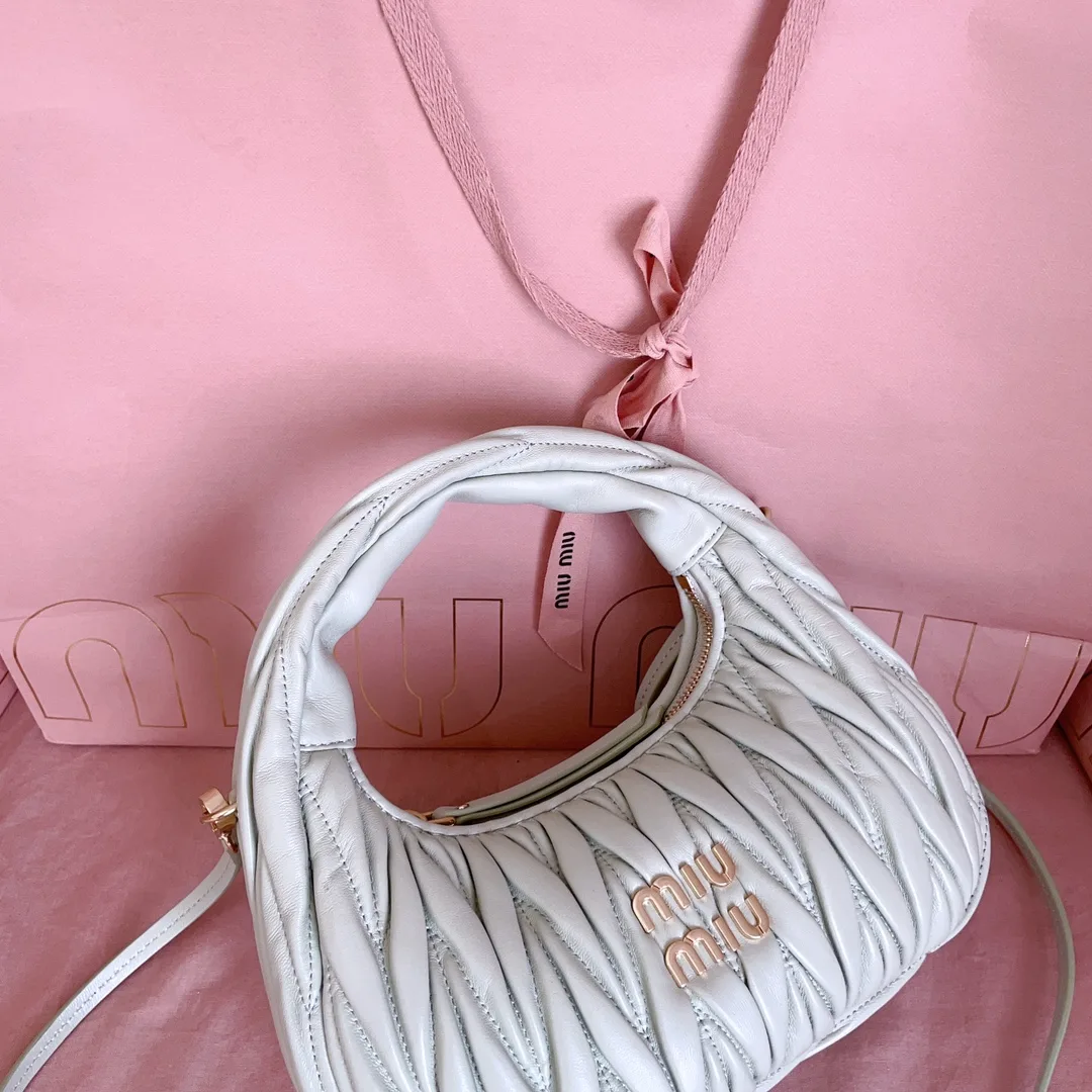 Miu Miu Matelasse Lambskin Shoulder Bag product photo from LabelPicks