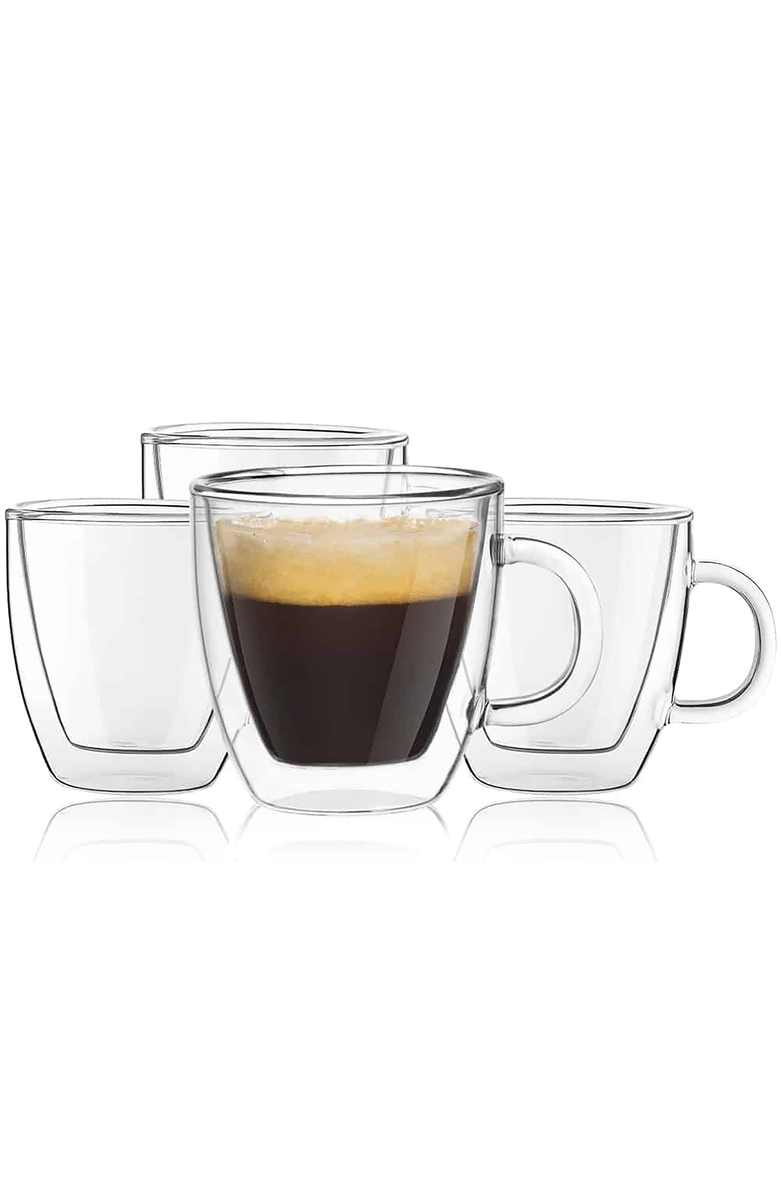 JoyJolt Savor Double Wall Insulated Mug - Set of 4