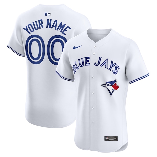 Toronto Blue Jays Nike Home Elite Custom Jersey - White