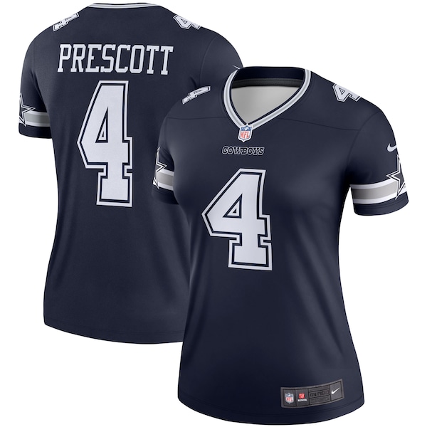 Dak Prescott Dallas Cowboys Nike Women's Legend Player Jersey - Navy/White
