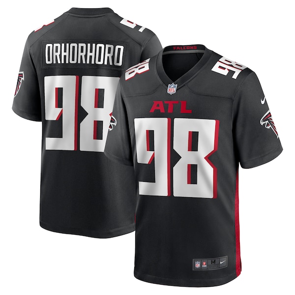 Ruke Orhorhoro Atlanta Falcons Nike Team Game Jersey -  Black