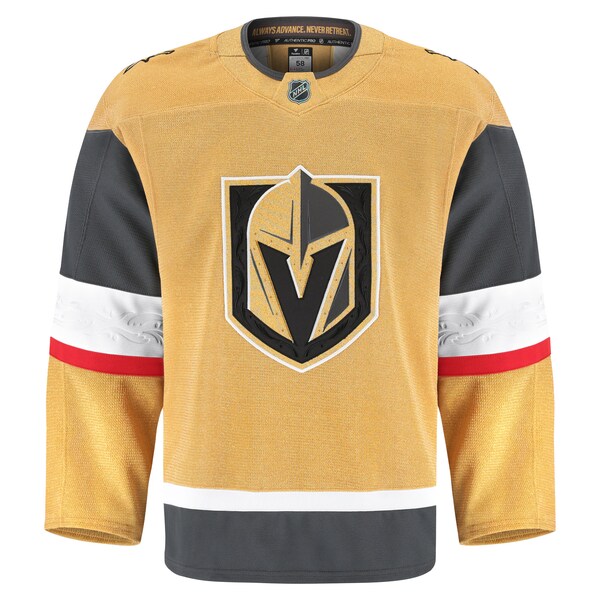 Vegas Golden Knights  Home Authentic Pro Jersey - Gold