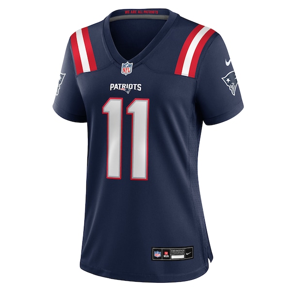 Joshua Dobbs New England Patriots Nike Women's Team Game Jersey -  Navy
