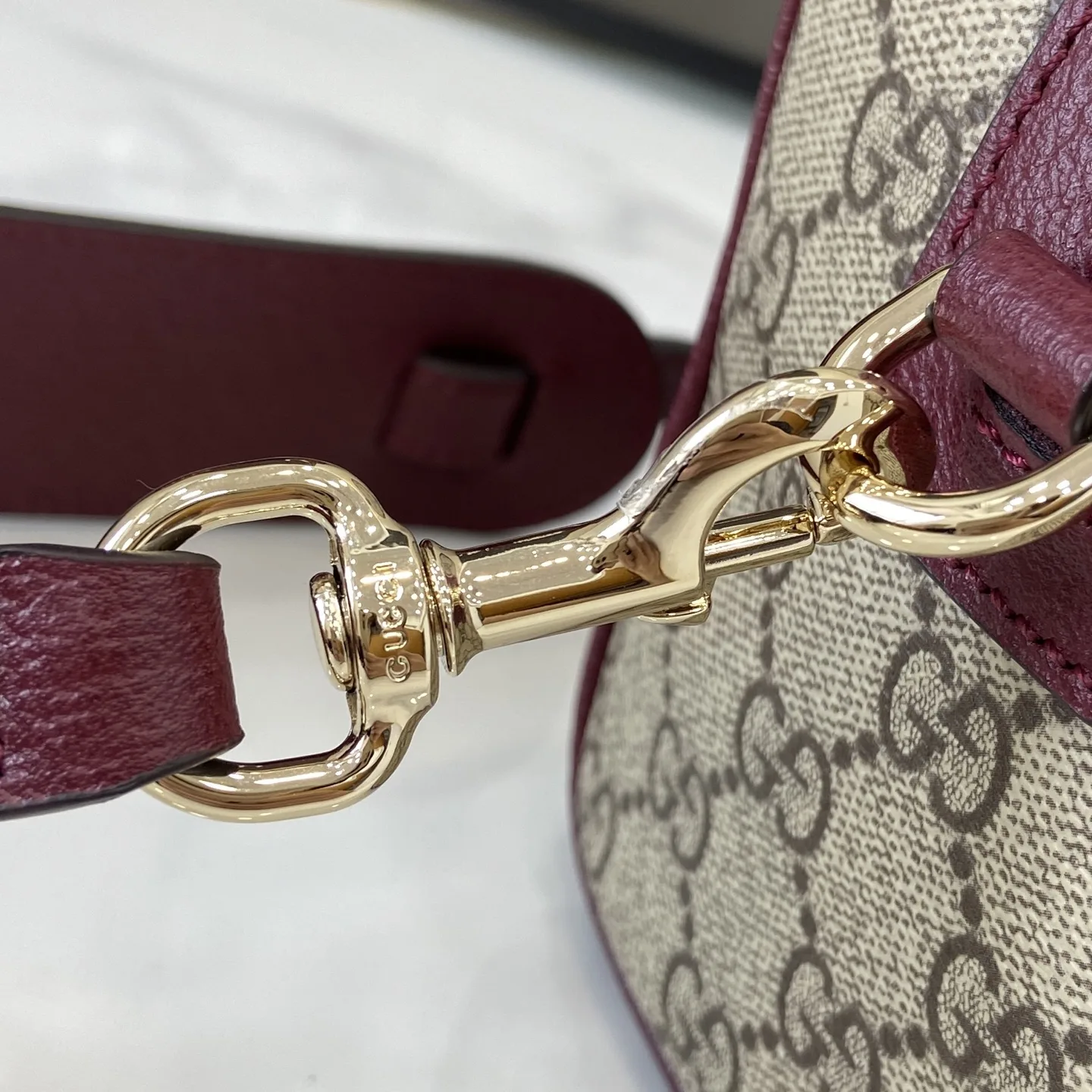 Gucci Brown Monogram Canvas Top Handle Bag product photo from LabelPicks