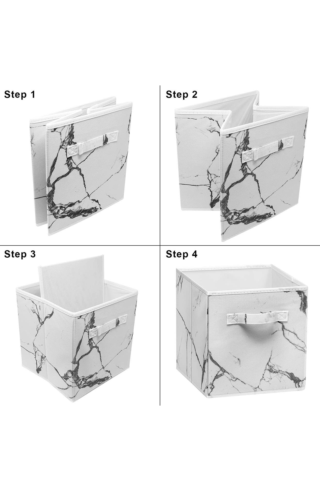 SORBUS Foldable Storage Cube - Set of 4