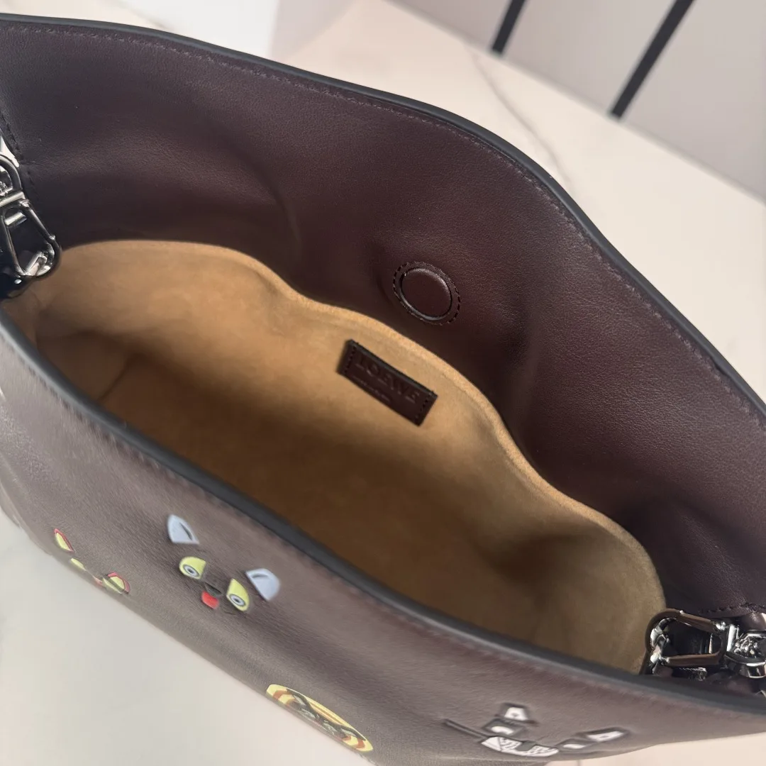 Loewe Gold Flamenco Calfskin Bucket Bag product photo from LabelPicks