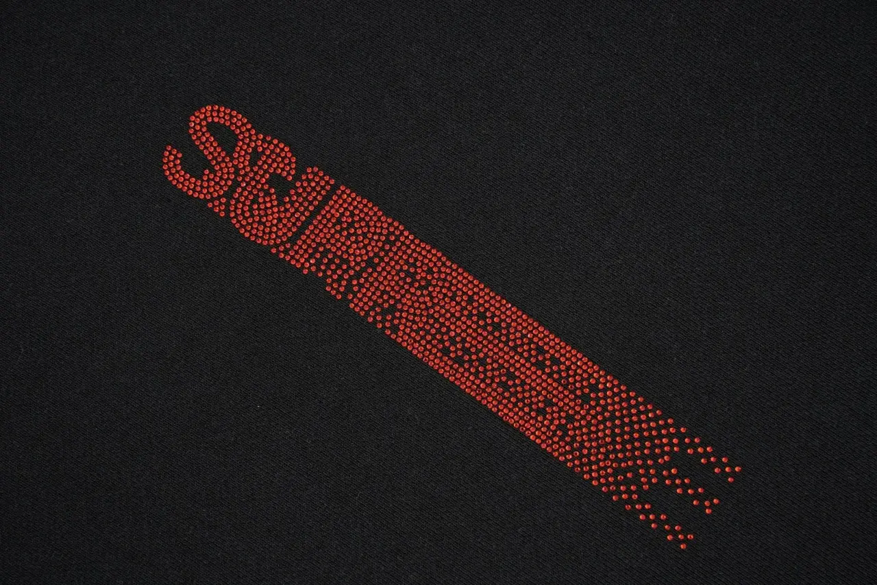 Supreme Black Crystal Motion Logo Hoodie product photo from LabelPicks