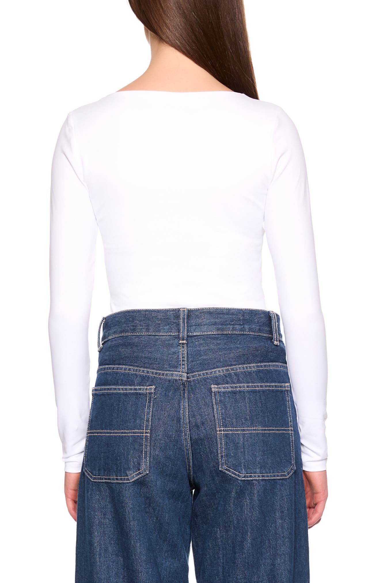 Susana Monaco Tie Circle Top