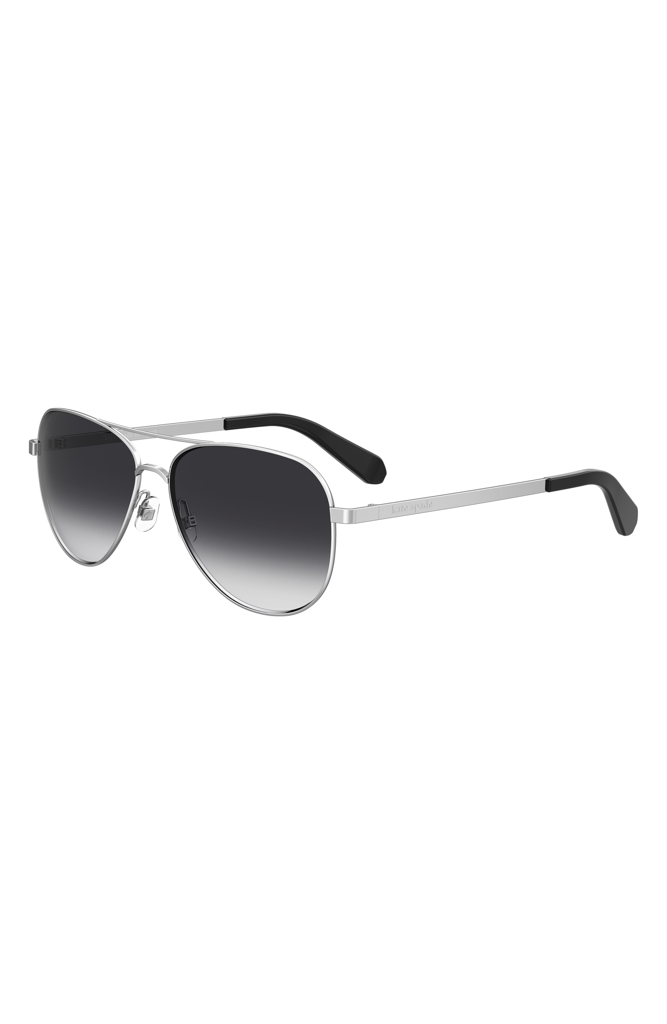 Kate Spade New York Varese Gradient Aviator Sunglasses