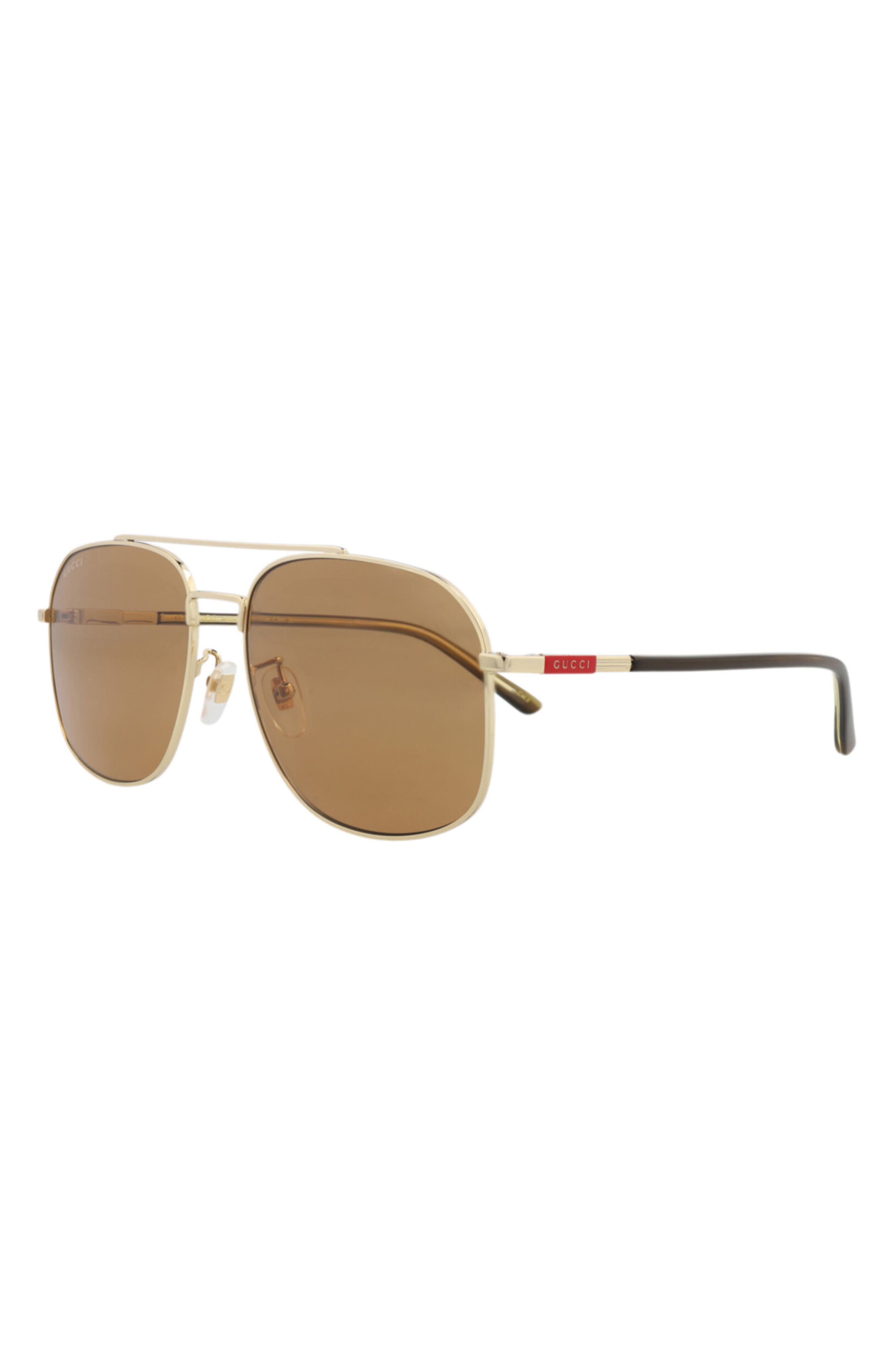 Gucci 59mm Aviator Sunglasses