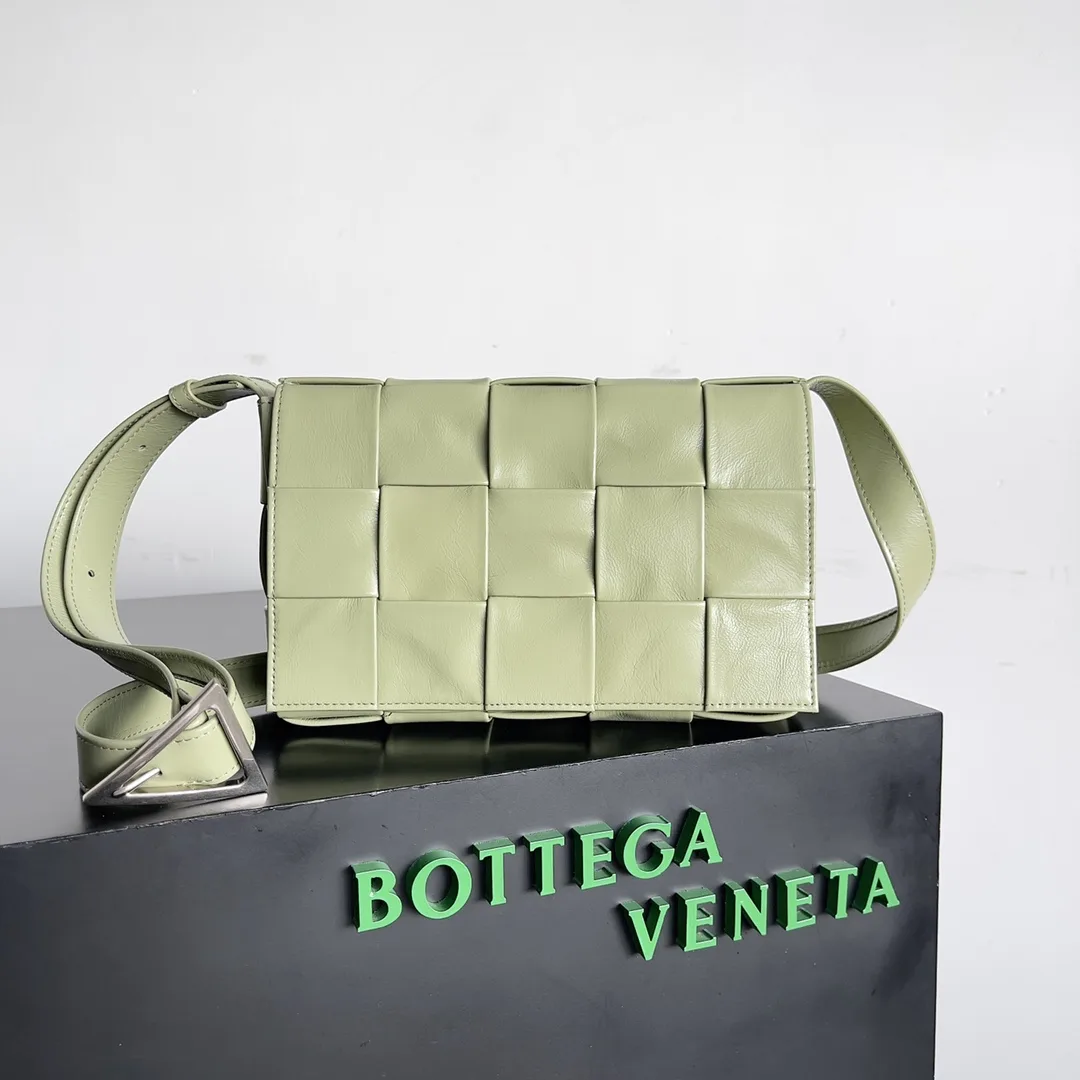 Bottega Veneta Cassette Calfskin Shoulder Bag product photo from LabelPicks