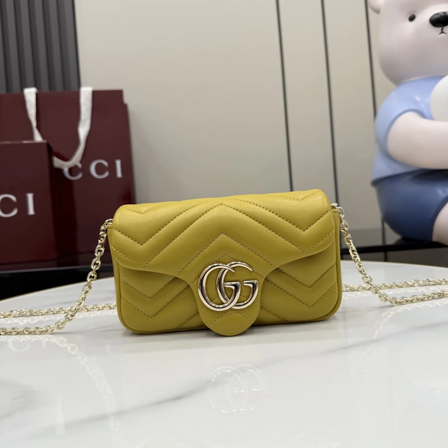 Gucci Marmont GG Supreme Canvas Crossbody Bag product photo from LabelPicks