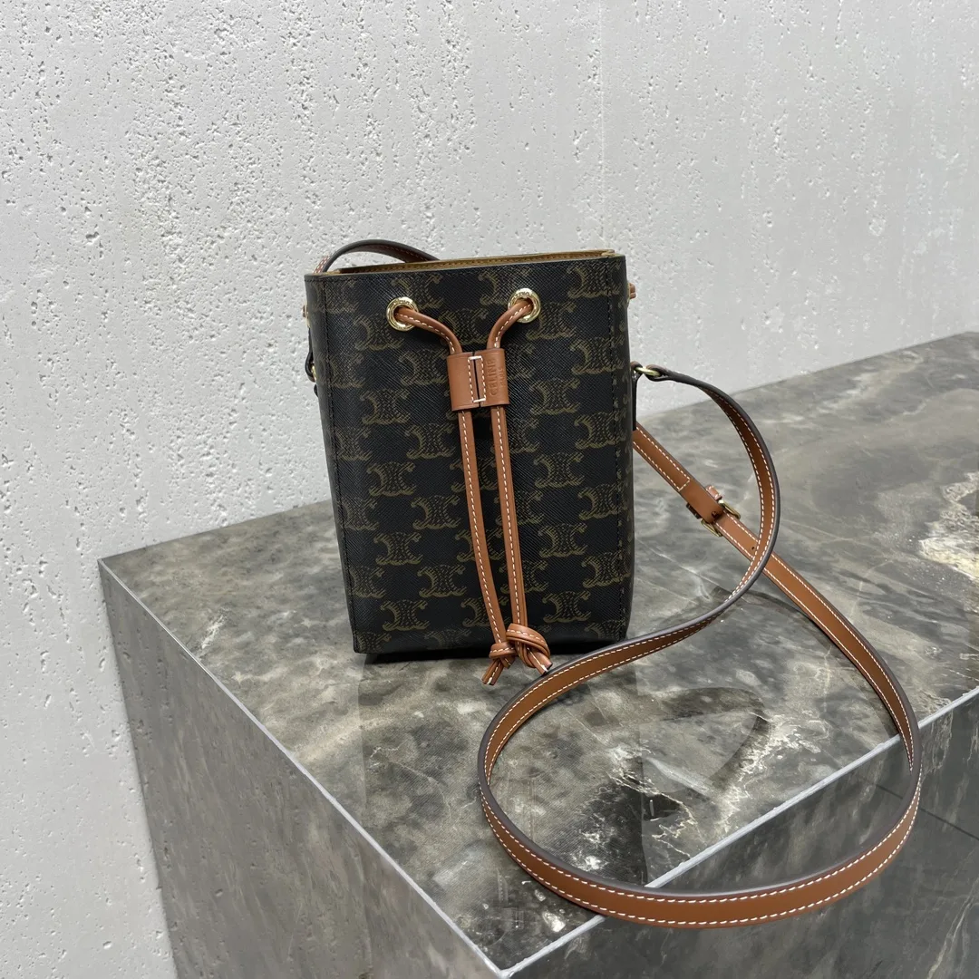 Celine Triomphe Canvas Bucket Bag product photo from LabelPicks