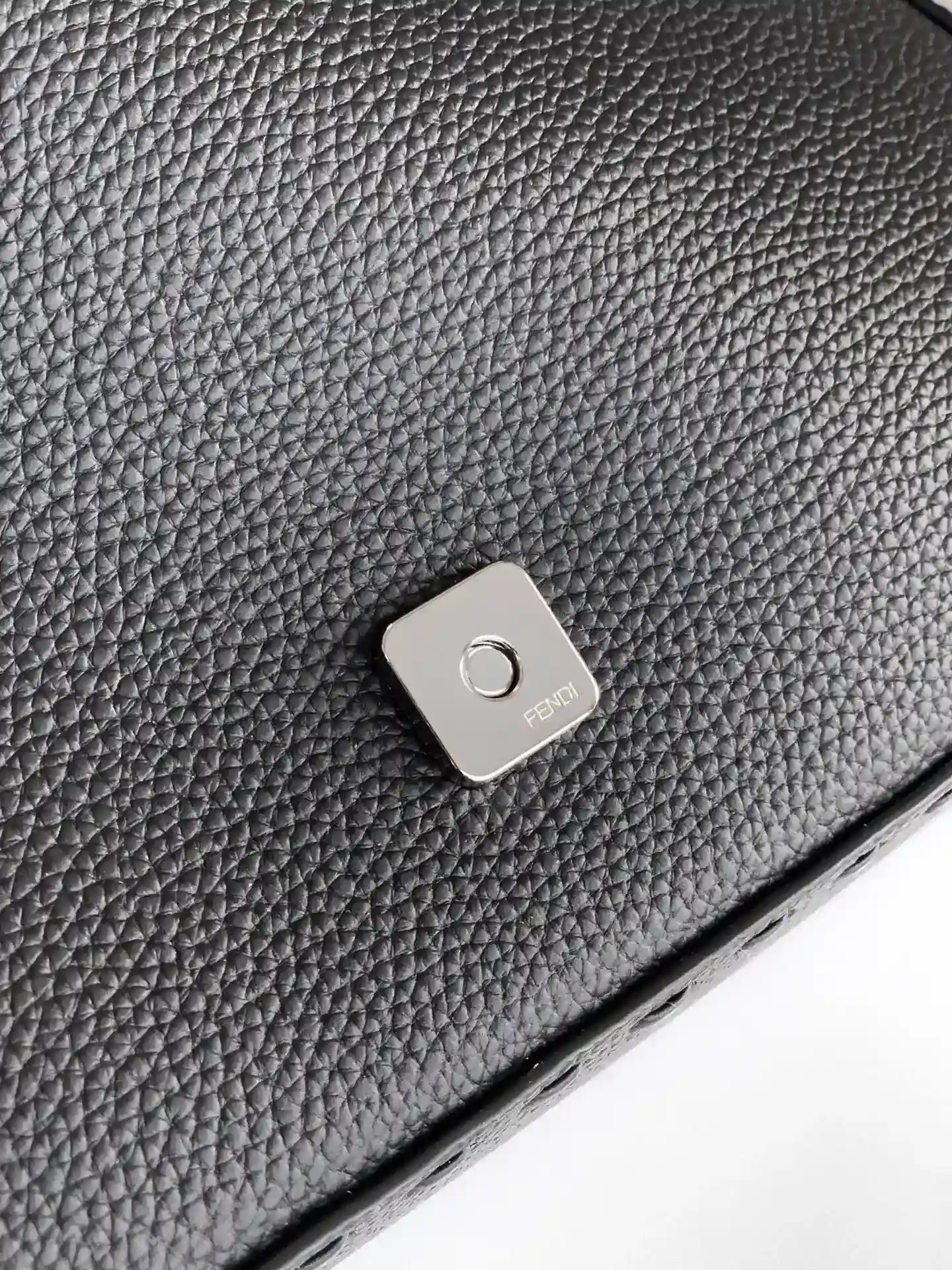 Fendi Grained Leather Shoulder Bag product photo from LabelPicks