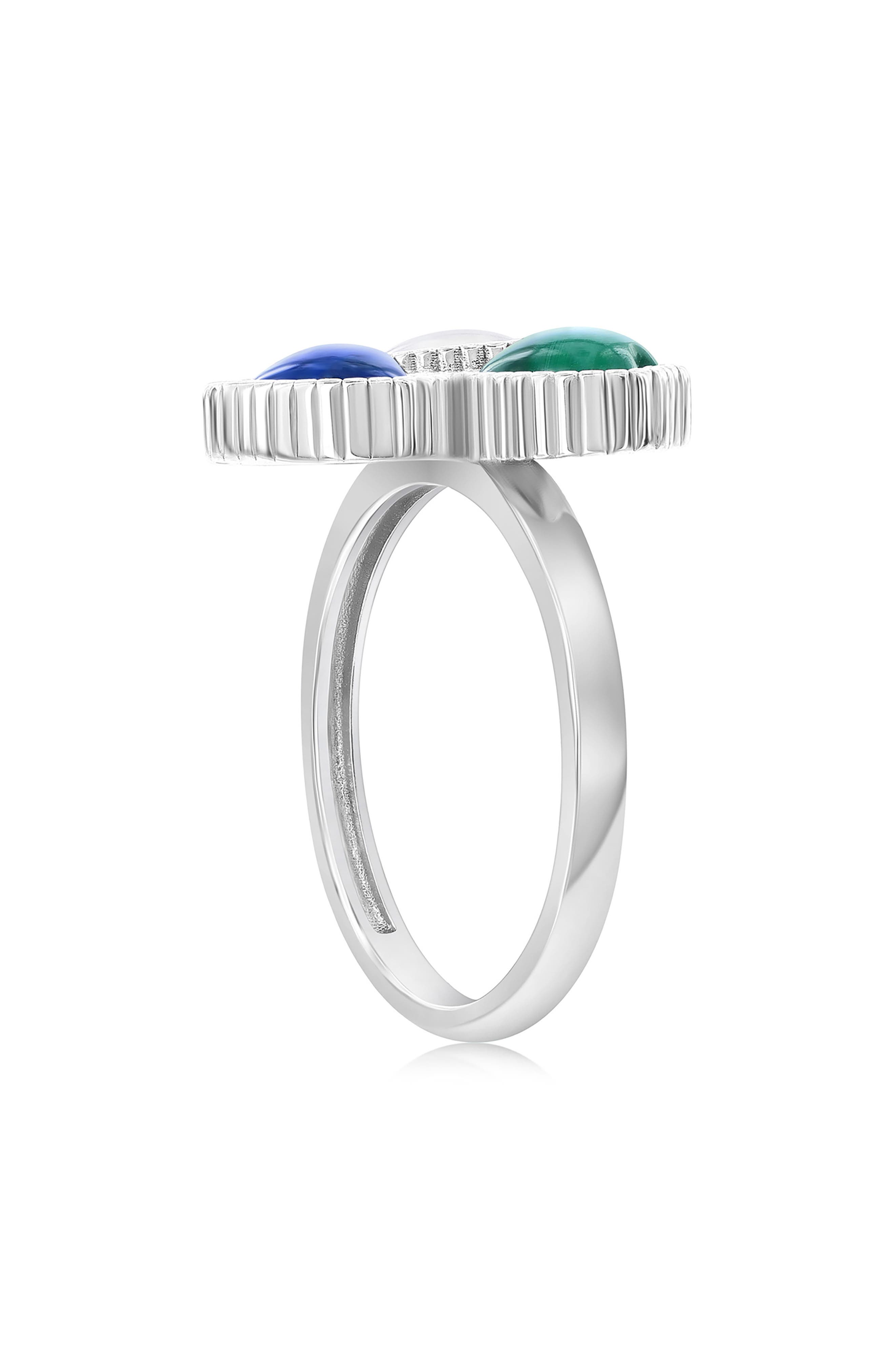 SIMONA Trio Heart Ring