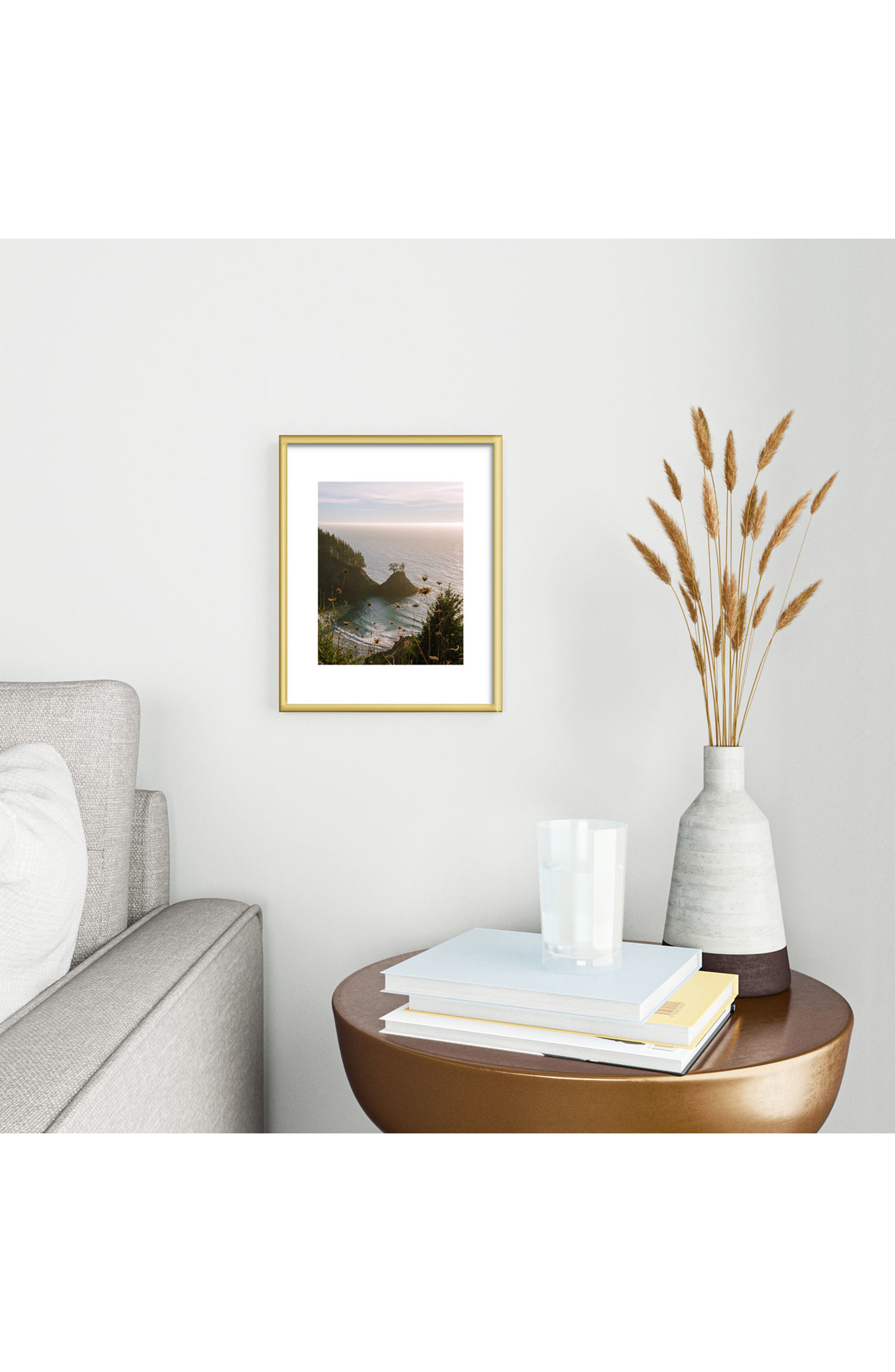 Deny Designs 'Golden Coast' by J. Freemond Visuals Framed Wall Art