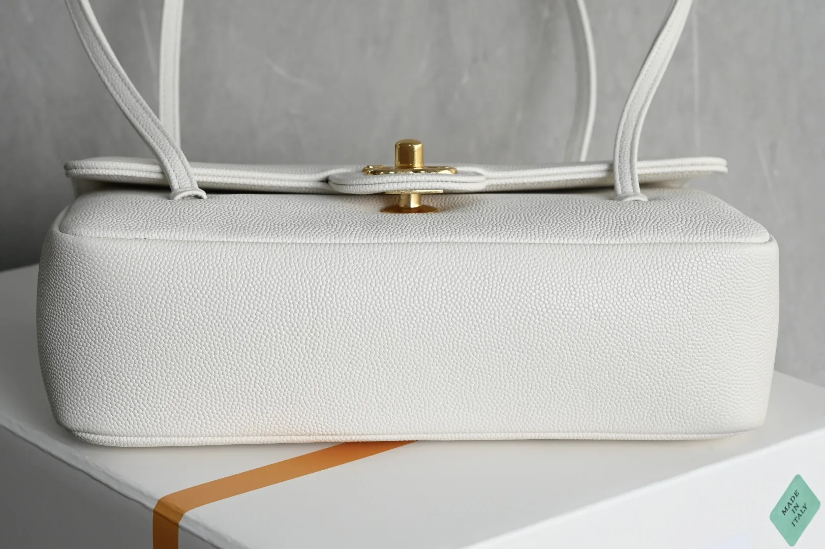 Chanel White Calfskin Shoulder Bag product photo from LabelPicks