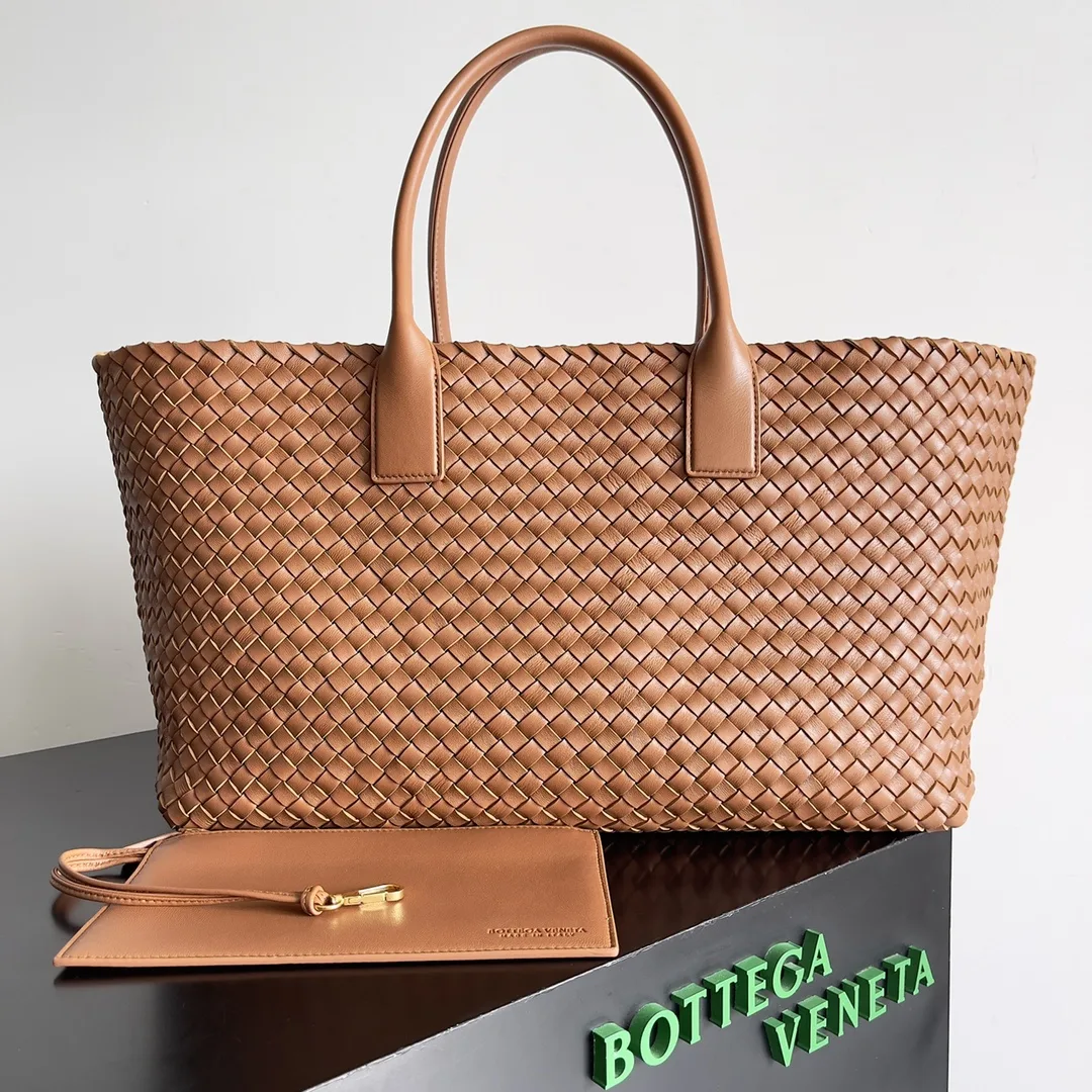 Bottega Veneta Cabat Intrecciato Woven Leather Tote Bag product photo from LabelPicks