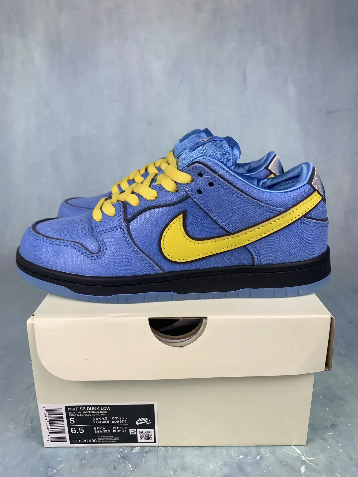Nike SB Dunk Low Pro x The Powerpuff Girls 'Bubbles' Shoes product photo from LabelPicks