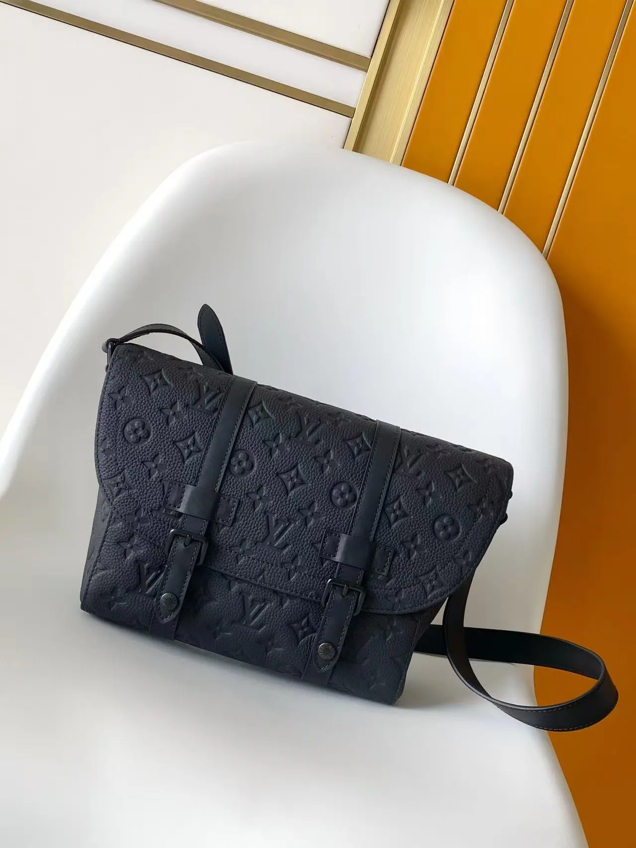 Louis Vuitton Grained Leather Christopher Crossbody Bag product photo from LabelPicks