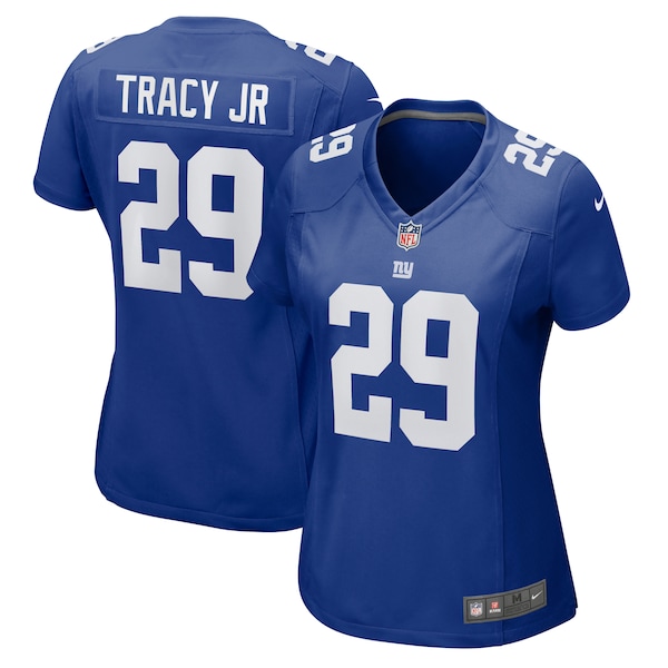 Tyrone Tracy Jr. New York Giants Nike Women's  Game Jersey -  Royal