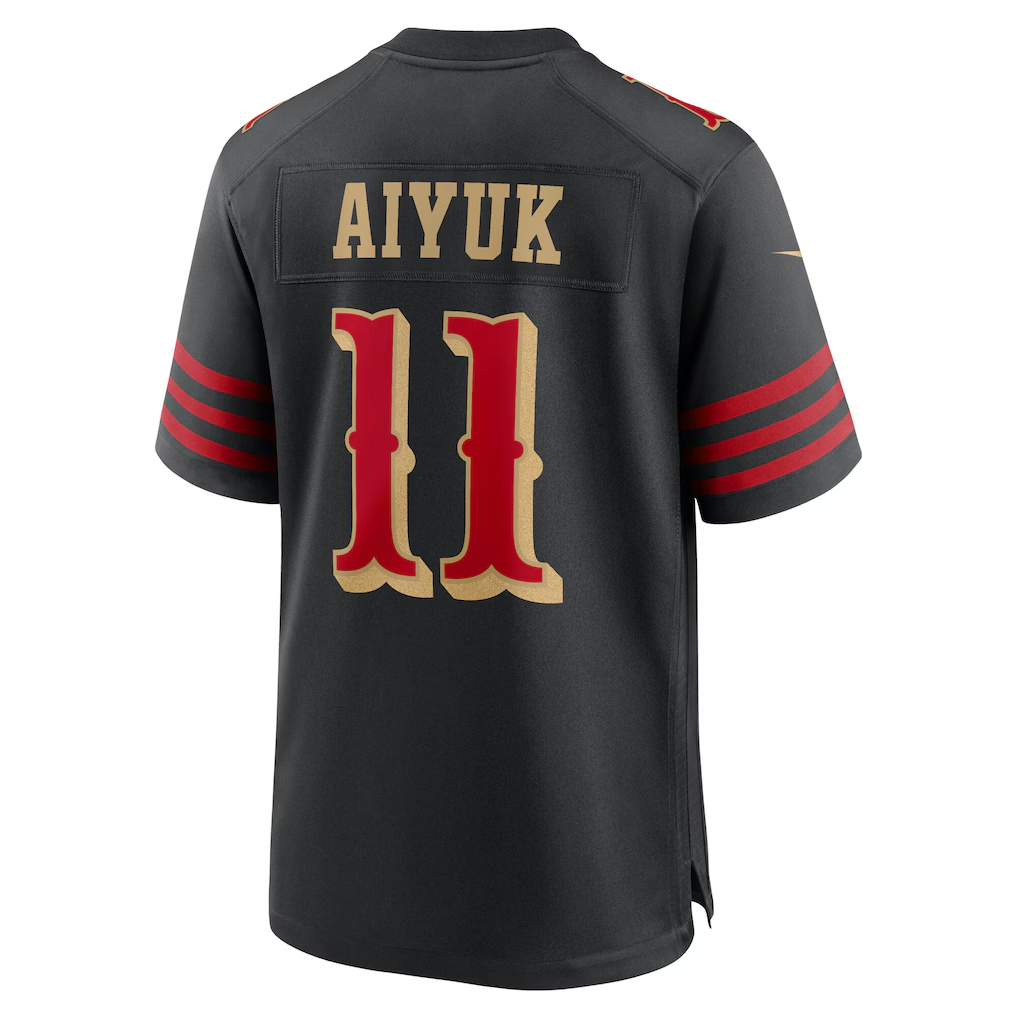 Men's San Francisco 49ers George Kittle Nike Black 2025 Rivalries Coll
