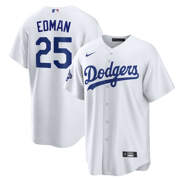 Tommy Edman Los Angeles Dodgers Nike Home 2025 World Series Champions Replica Jersey - White