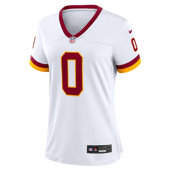 Mike Sainristil Washington Commanders Nike Women's Game Super Bowl Era Jersey - White