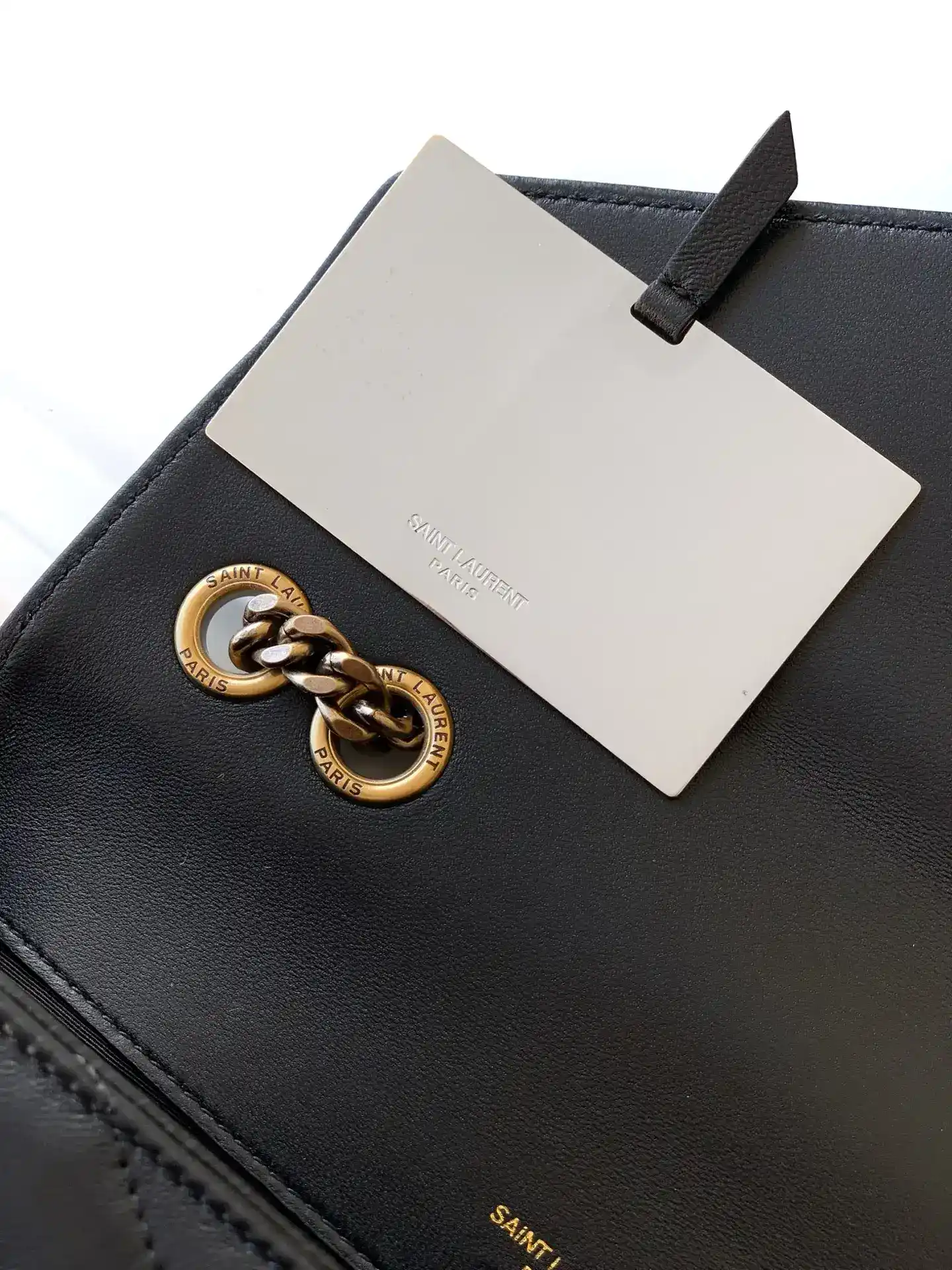 Saint Laurent Black Loulou Lambskin Shoulder Bag product photo from LabelPicks