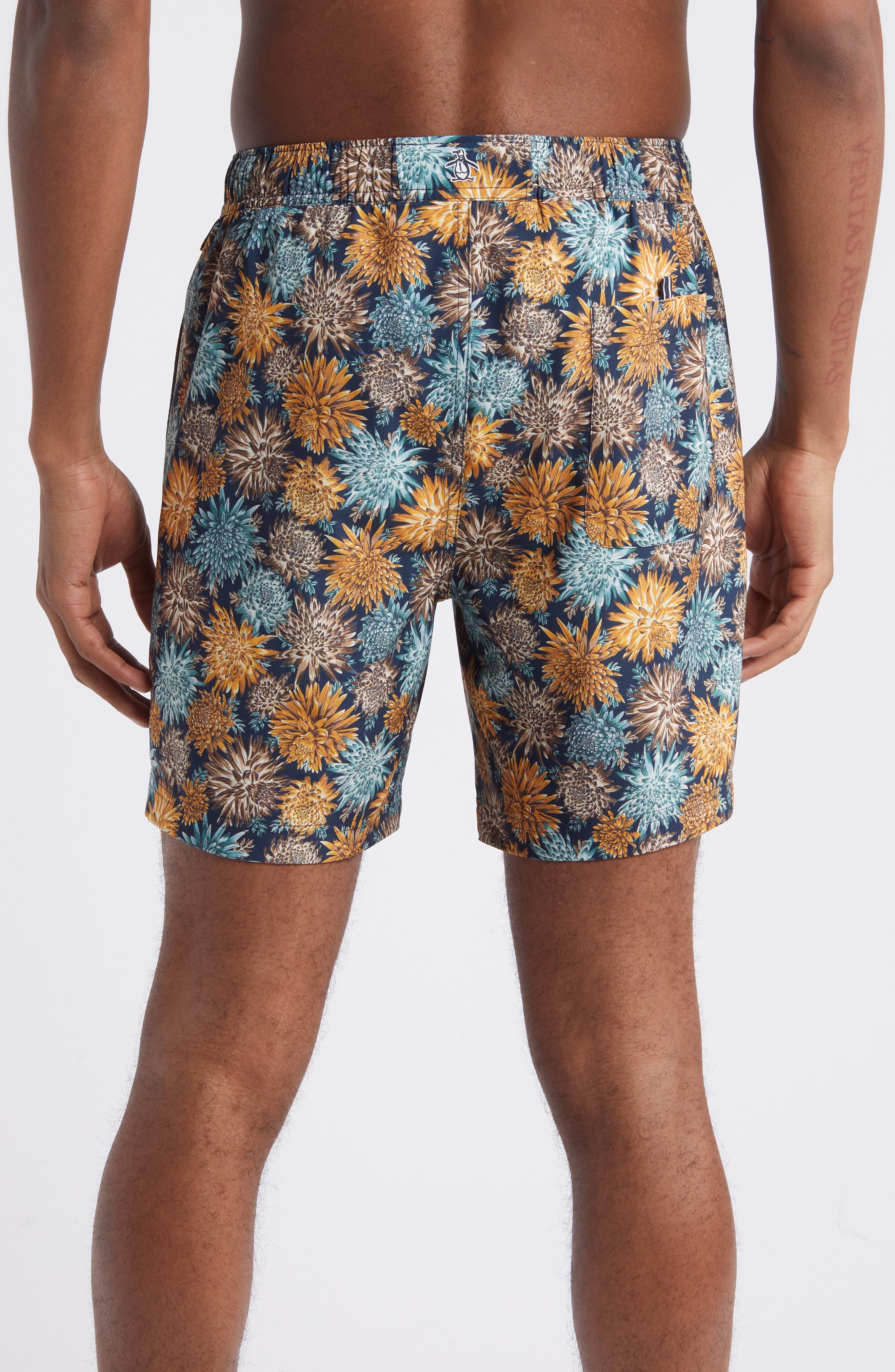 Original Penguin Volley Swim Trunks