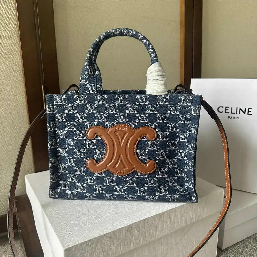 Celine Calfskin Triomphe Tote Bag product photo from LabelPicks