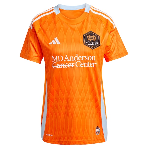 Houston Dynamo FC adidas Women's 2025 Season 20 Replica Custom Jersey - Orange