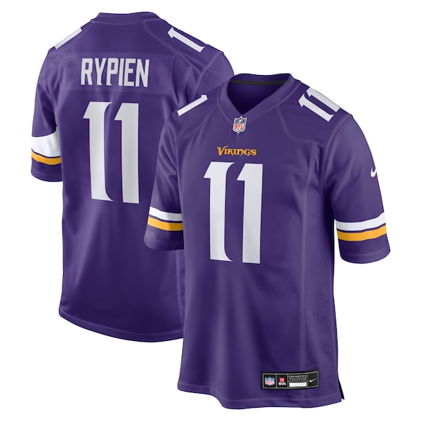 Brett Rypien Minnesota Vikings Nike Team Game Jersey -  Purple