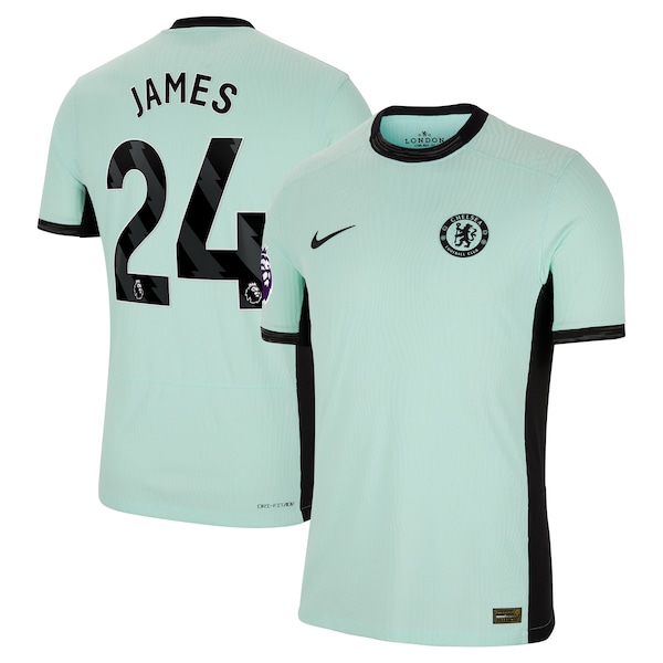 Reece James Chelsea Nike 2023/24 Third Match Authentic Player Jersey - Mint