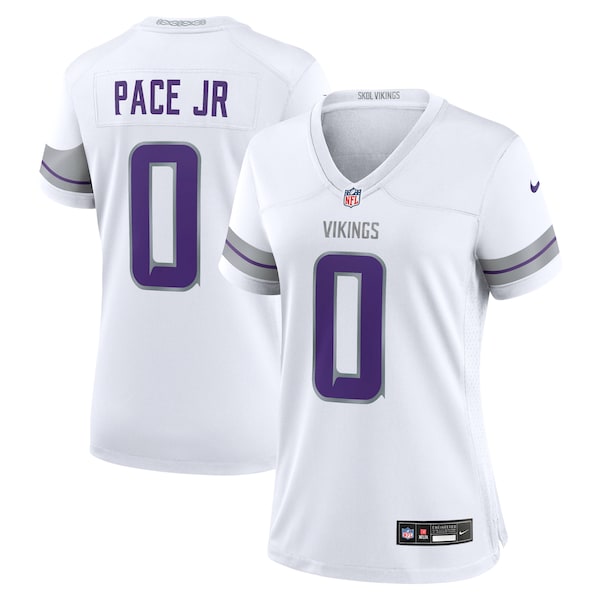 Ivan Pace Jr Minnesota Vikings Nike Women's Alternate Game Player Jersey - White