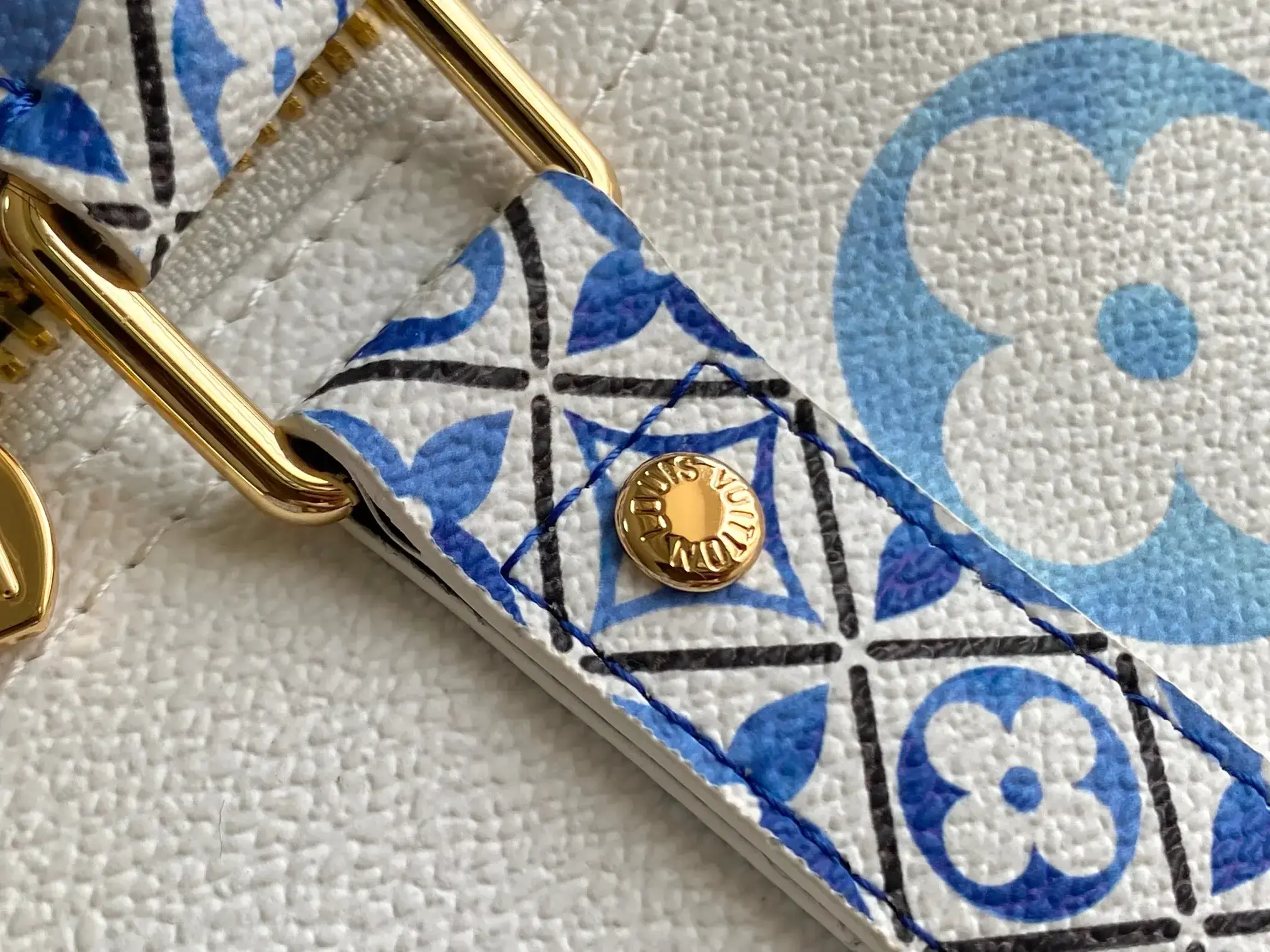 Louis Vuitton Blue Keepall Tote Bag product photo from LabelPicks