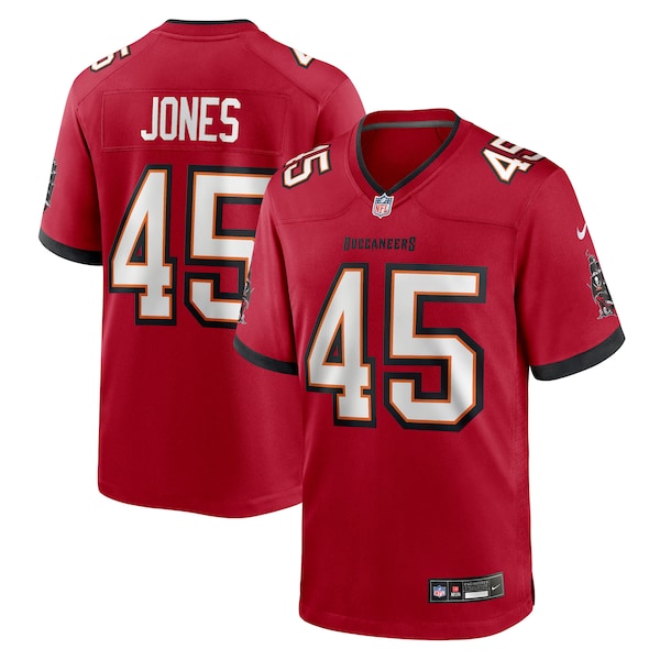 Deion Jones Tampa Bay Buccaneers Nike Team Game Jersey -  Red