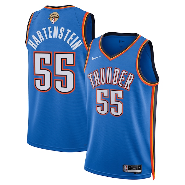 Isaiah Hartenstein Oklahoma City Thunder Nike Unisex 2025 NBA Finals Swingman Jersey - Icon Edition - Blue