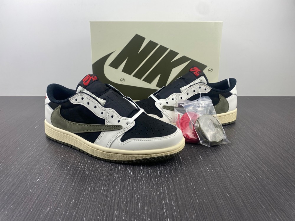 Jordan 1 Retro Low OG SP Travis Scott Olive