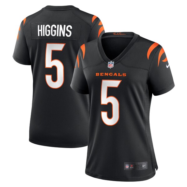 Tee Higgins Cincinnati Bengals Nike Women's Game Player Jersey - Black/Orange