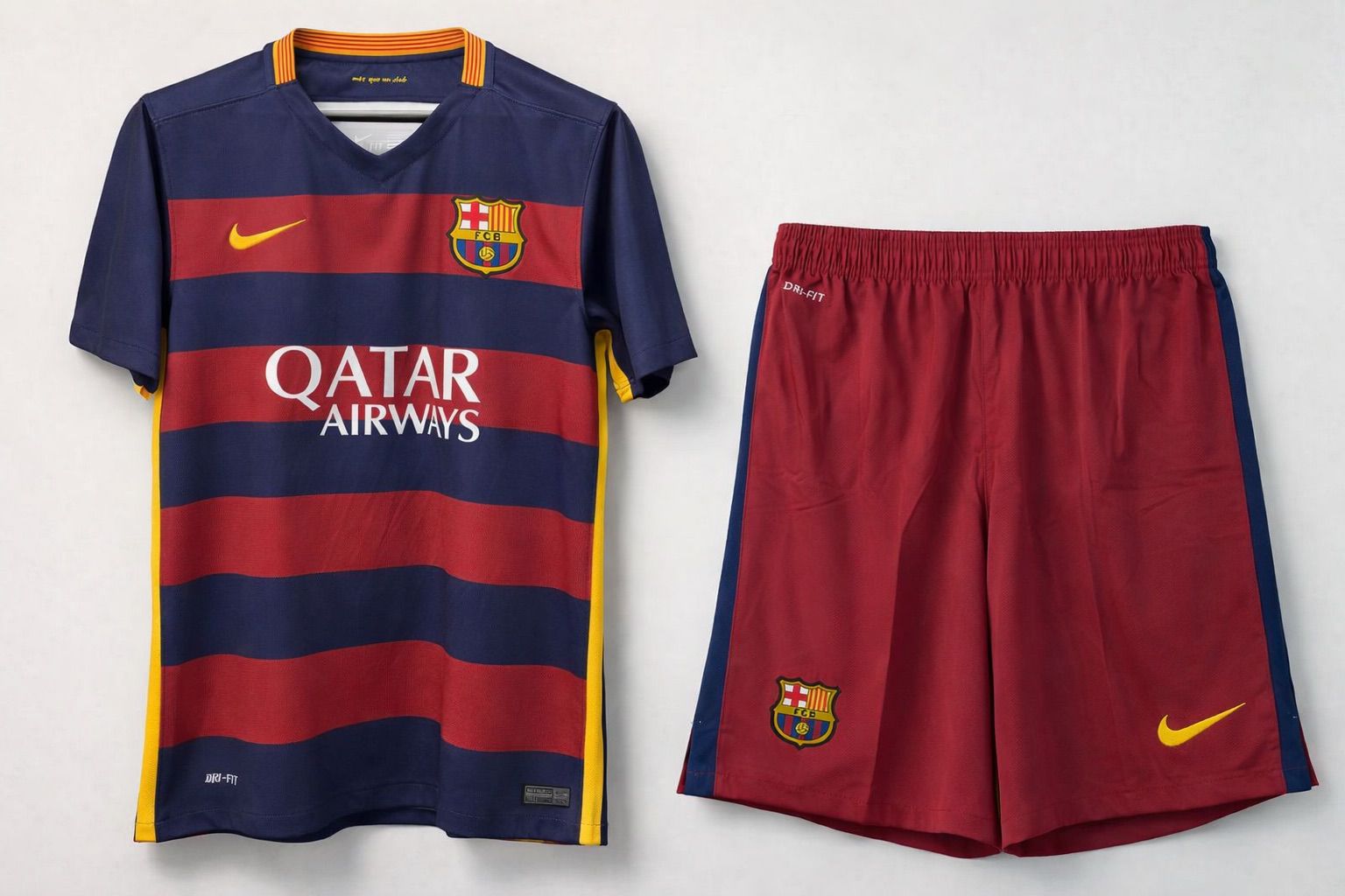 Barcelona Retro Jersey Kit 15/16