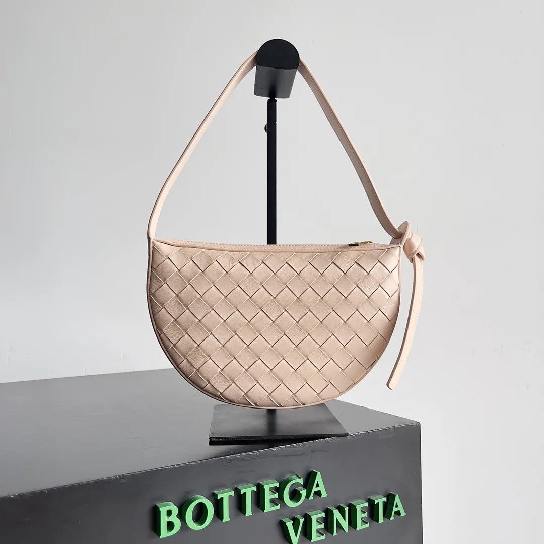 Bottega Veneta Intrecciato Woven Leather Crossbody Bag product photo from LabelPicks