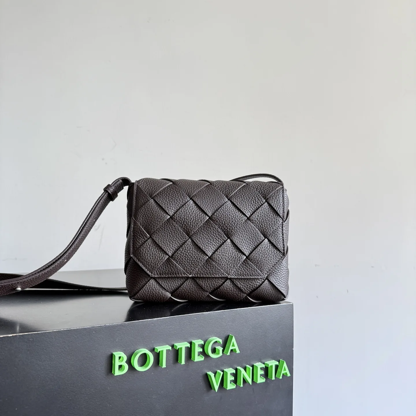 Bottega Veneta Diago Grained Leather Crossbody Bag product photo from LabelPicks
