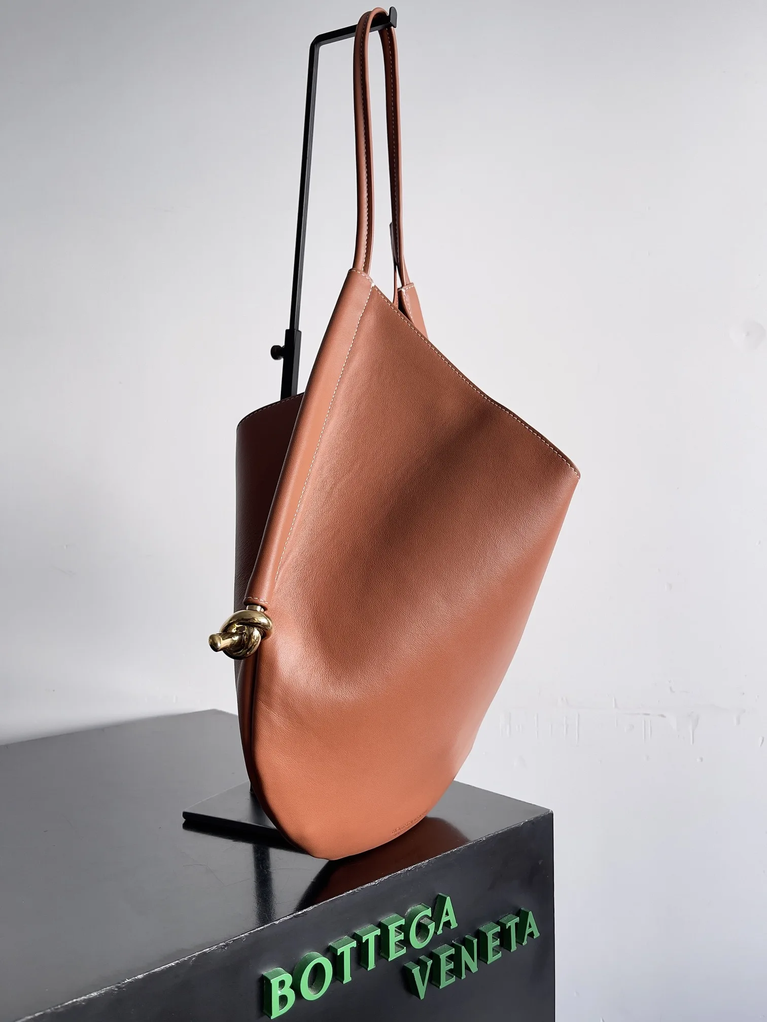 Bottega Veneta Knot Intrecciato Woven Leather Shoulder Bag product photo from LabelPicks
