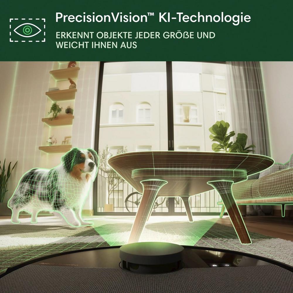 Roomba® Plus 505 Combo-Roboter + AutoWash™ Dock – Schwarz